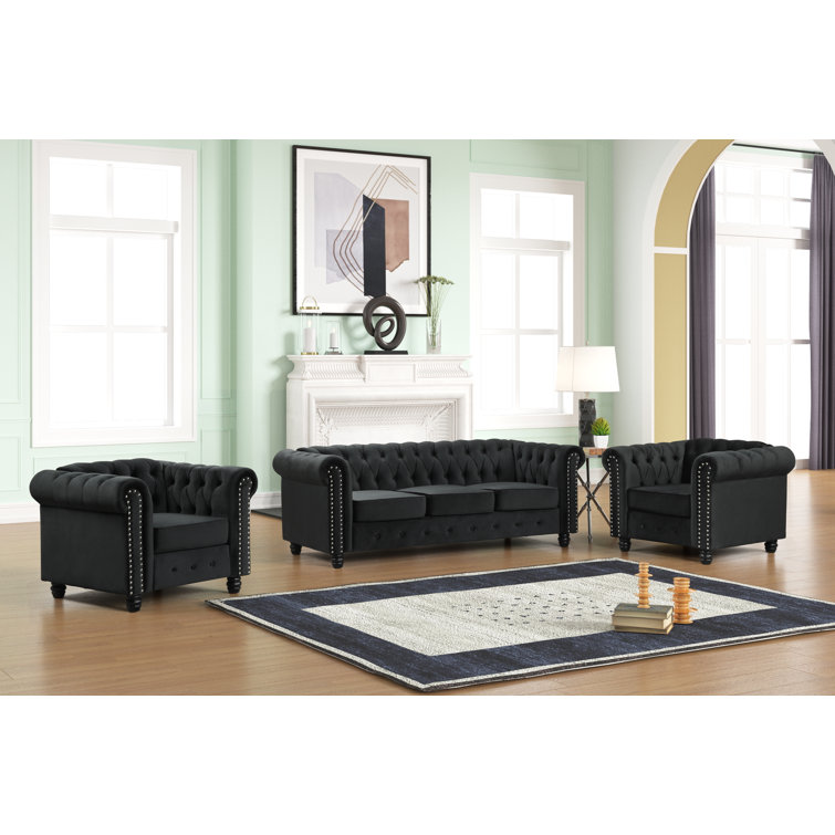 Lark Manor 3 Piece Living Room Set & Reviews Wayfair